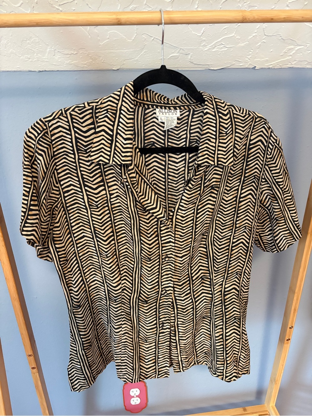 Vintage Allison Taylor Silk Blouse